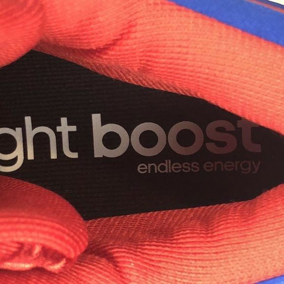 ADIDAS CRAZYLIGHT BOOST USA WHITE ROYAL BLUE RED - Picture 6 of 8